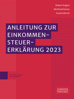 cover image of Anleitung zur Einkommensteuererklärung 2023